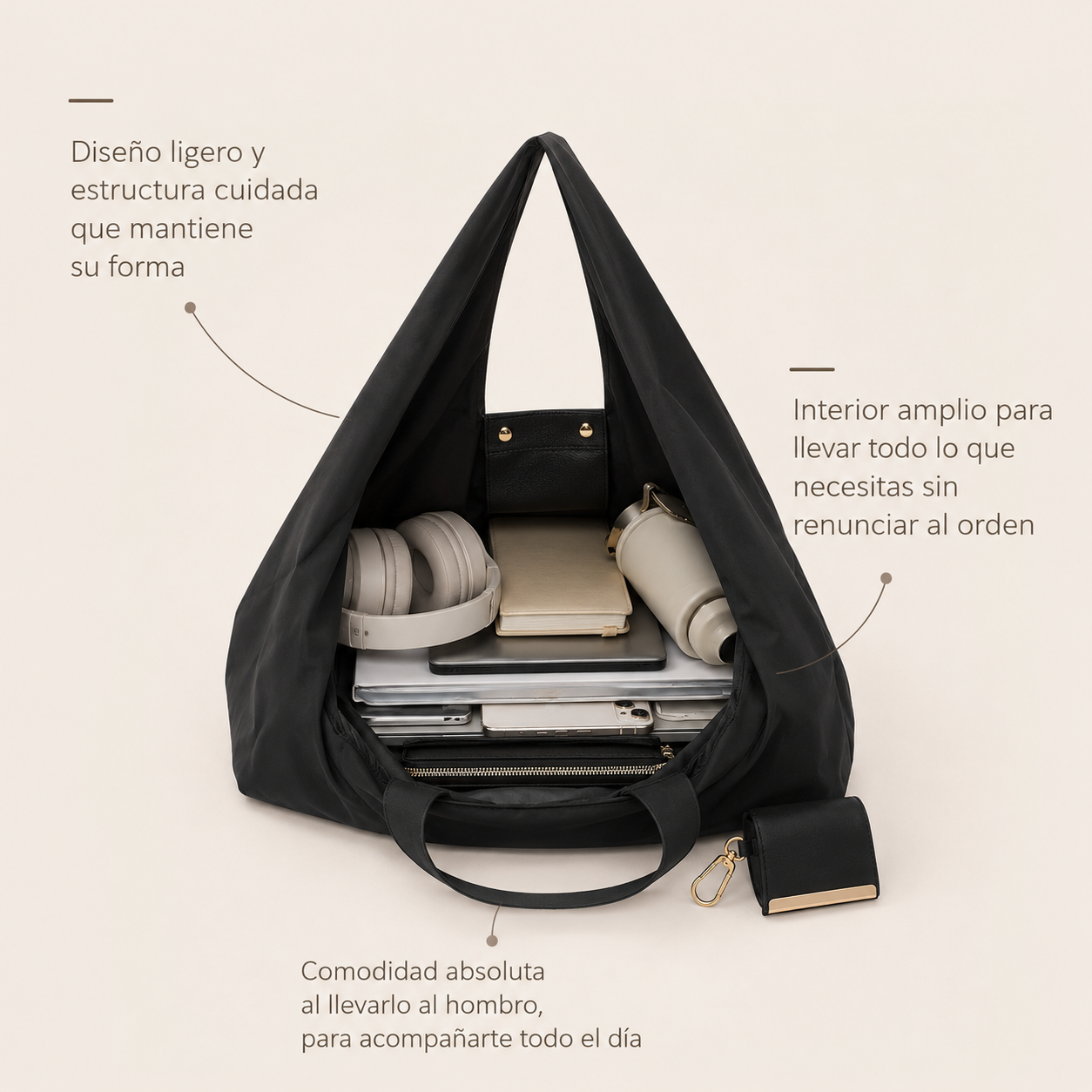 Serola™ | Bolso Llavero Plegable